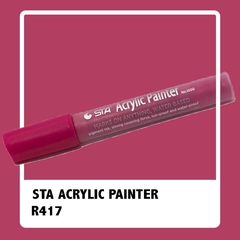 ACRYLIC PAINTER R417 ROSE RED