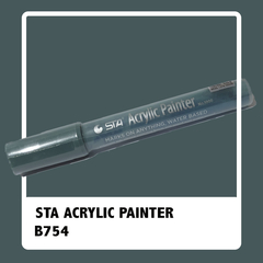 ACRYLIC PAINTER B754 VERT FONCE