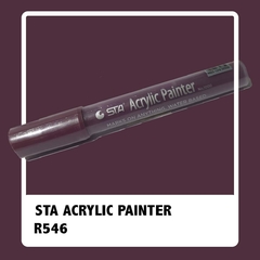 ACRYLIC PAINTER R546 GREY ROSE