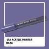 ACRYLIC PAINTER R826 ASTER TATARICUS