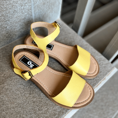 Sandalia baja amarillo - comprar online