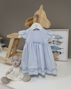Vestido Infantil Lavínia - Bordado - 100% Algodão - comprar online