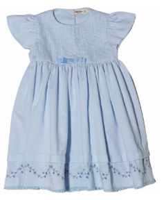 Vestido Infantil Lavínia - Bordado - 100% Algodão
