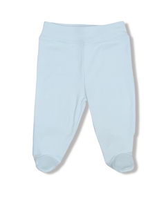 Calça Culote Bebê - Azul - 100% Prime Cotton - Cós Largo - comprar online