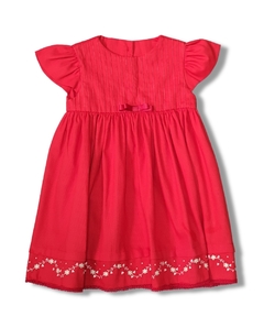 Vestido Infantil - Manu - Vermelho