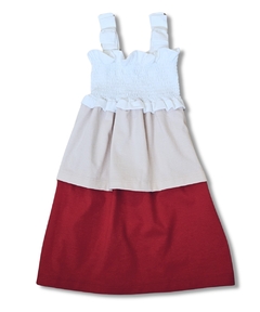 Vestido Infantil- Laura - Tricolor - comprar online