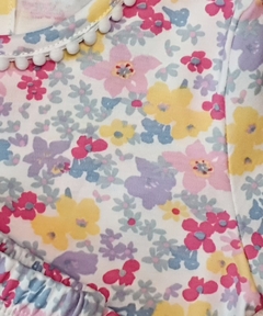 Pijama Curto- 100% Pima - Floral Alegria na internet
