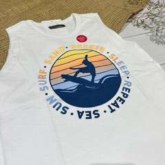 remera s/m jr sun blanco - comprar online