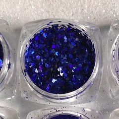 Glitter Deluxe Azul Royal - Flocado