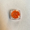 Glitter Flocado Luxo - Laranja