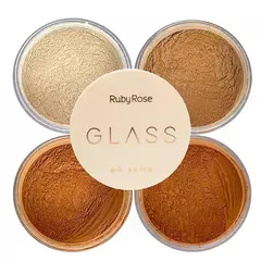Pó Solto Glass Ruby Rose - Cor 01 - comprar online