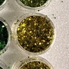 Glitter Deluxe Verde Oliva - Flocado Mix