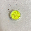 Glitter Flocado - Amarelo Neon