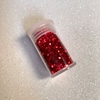 Glitter PVC Flocado Vermelho 3,5 g
