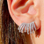 Brinco Ear cuff Muse Prateado - comprar online