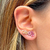 Ear cuff Maison Rose Prata 925 - comprar online