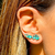 Ear cuff Maison Vert Prata 925 - comprar online