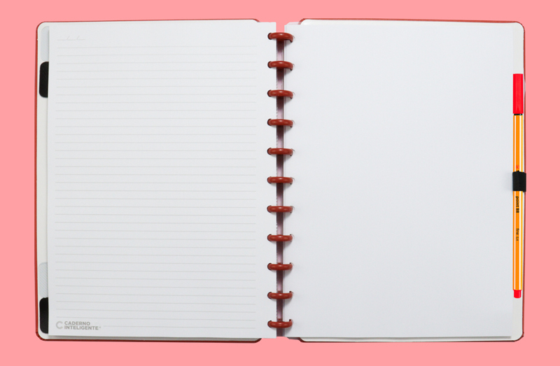 Cuaderno Inteligente Grande A4 Pastel - C.I.