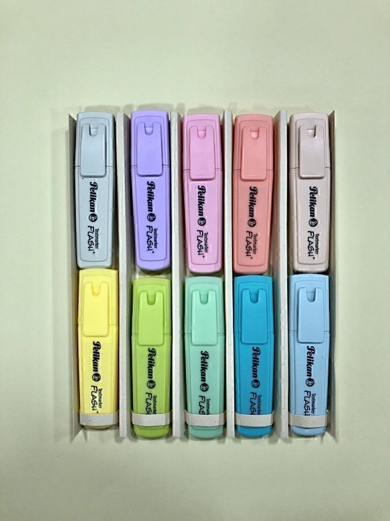 Resaltadores Pelikan Flash Pastel x10 – Librería Einstein