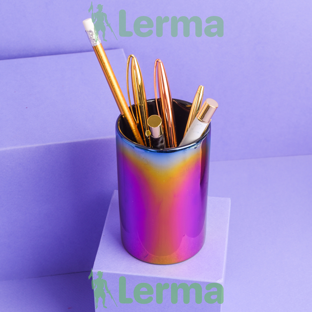 Bolígrafo y goma de borrar de metal personalizable