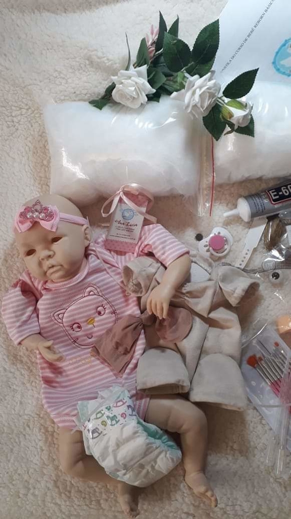 KIT PRA MONTAR SEU PRIMEIRO BEBE REBORN