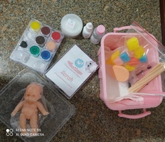 Bebe reborn silicone solido cru