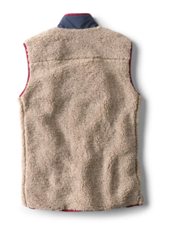 Sherpa Woven Contrast Vest - comprar online