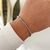 Pulsera Rolo Cuadrada - 3 MM -