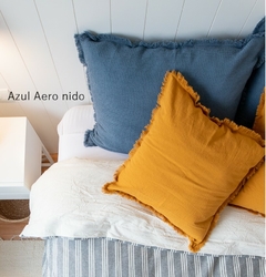 Almohadones nido flecos - Teodolina Deco