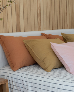Dormitorio x6 para cama de 2metros- (2 almohadones lisos 1.00x0.60cm-2 lisos de 60x80cml y 2 rayados o lisos de 50x70cm) - tienda online