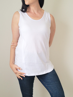 Musculosa Mercedes Blanco - comprar online