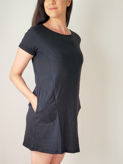 Vestido Neptuno Negro - comprar online