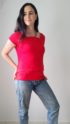 Remera Frida Rojo - tienda online