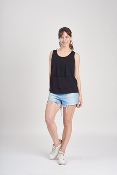 Musculosa Tulipan Negro - comprar online