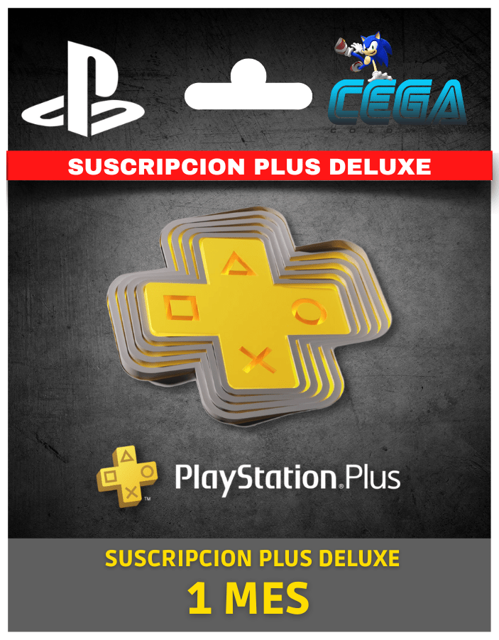 ▷ Suscripción plus Deluxe 1 mes para PS4 y Ps5