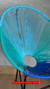 Cadeira Acapulco Summer Azul Tiffany / Azul Bebê e Azul Bic - Fibra Sintética - comprar online