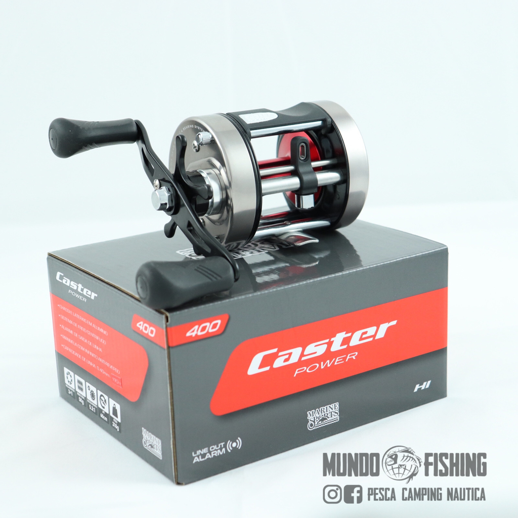 Reel Marine Sports Caster Power. - Mundo Fishing