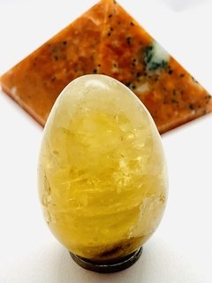 Yoni Egg Citrino Natural - CristalMagia