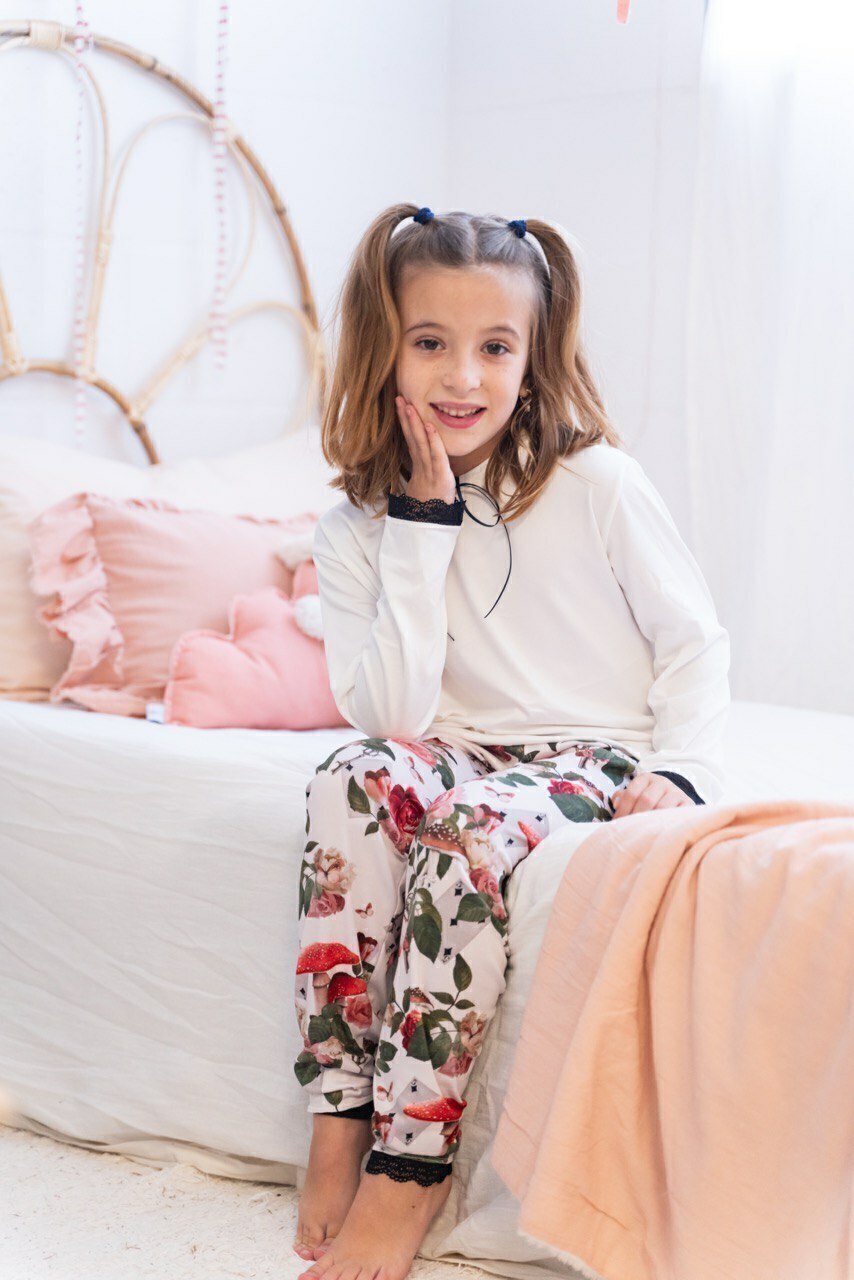 Pijama Largo Nina Alice De mil amores lenceria
