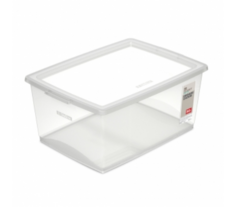 ORGANIZADOR COM TAMPA 15 L NATURAL cod. or80500