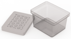 Caixa Multiuso 2,8L Linha Hana com tampa gelo cod. OR84500