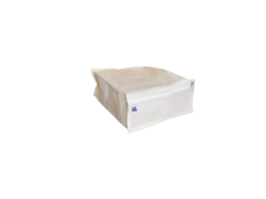 Caixa Pack Organizador Enxoval Branco Tam (PP) 25l X 30P X 10A cm cod. ROOEPP-6BR