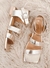 Máxima Sandals White Gold - comprar online