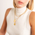 Set Cadena Kim + Collar Gold Vibe - comprar online