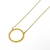 Collar Gold Circle