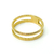 Anillo Double Lines Gold