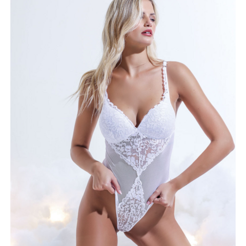 Body mujer encaje hotsell
