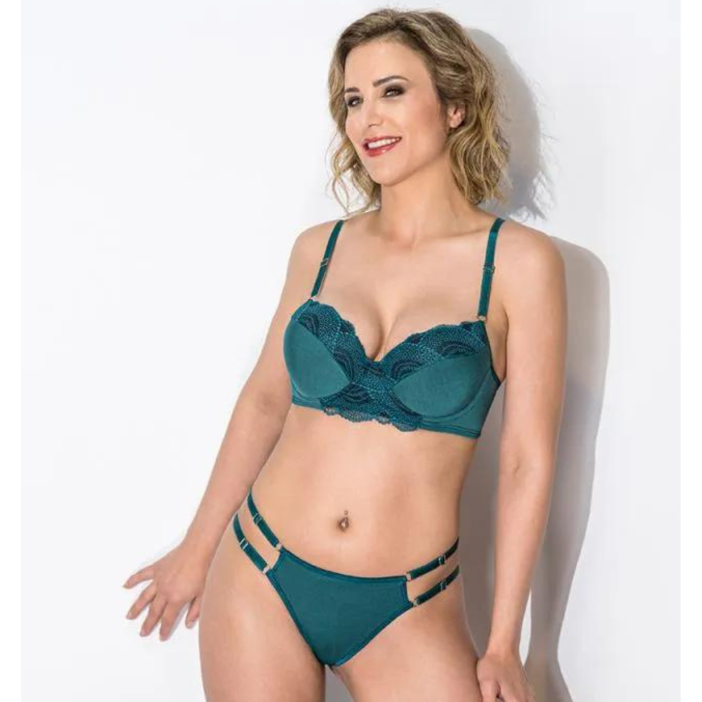 NATUBEL 398 E Tasa soft puntilla colaless doble tira 398ENA