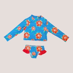 Conjunto Irma Flor Azul - comprar online