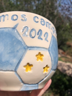 Tazon pelota football campeones del mundial en internet